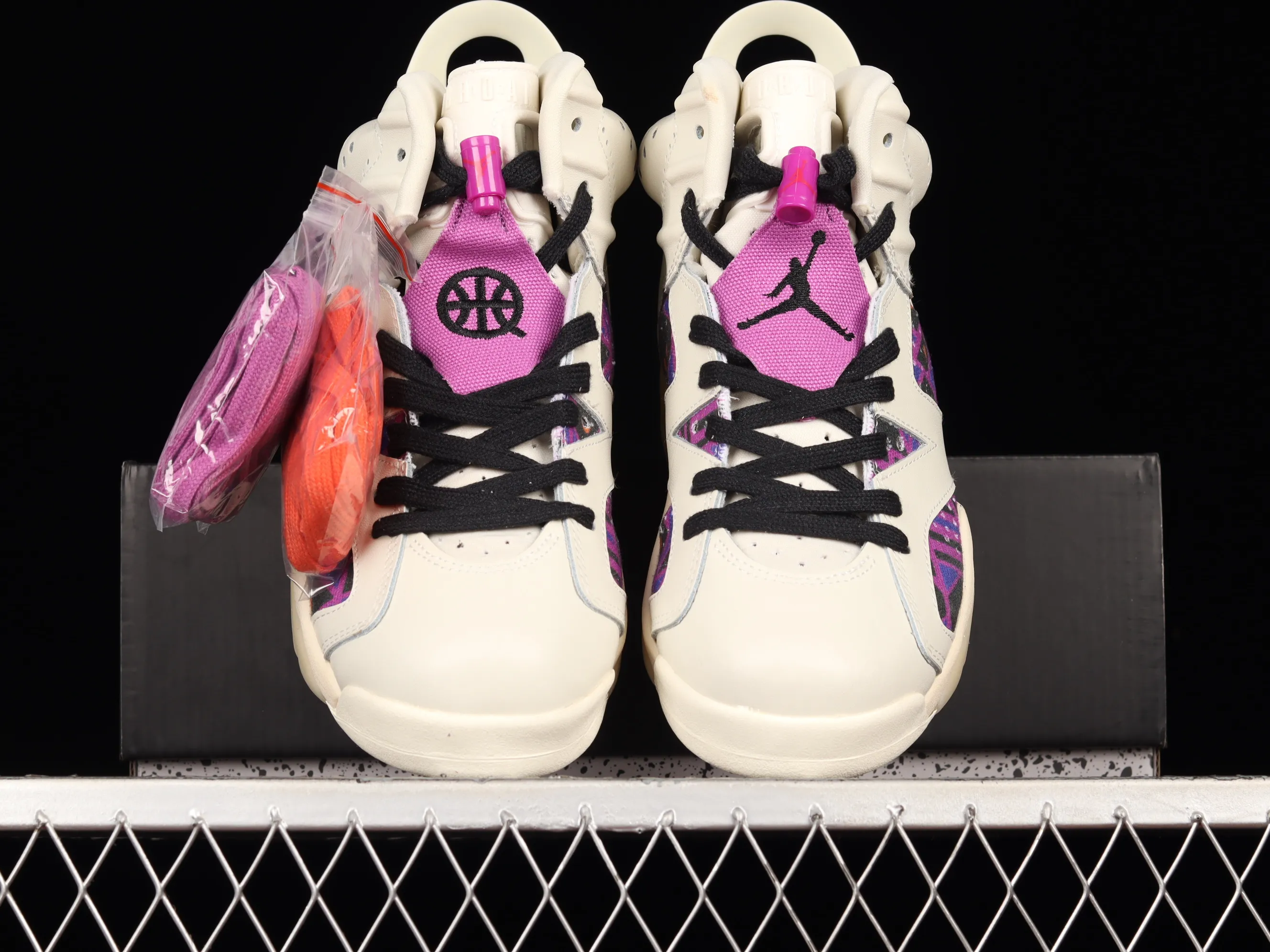 All categories Air Jordan Jordan series basketball shoes Air Jordan 6 Air Jordan 6 "Quai 54" AJ6 Joe 6 Khaki Purple CZ4152-101